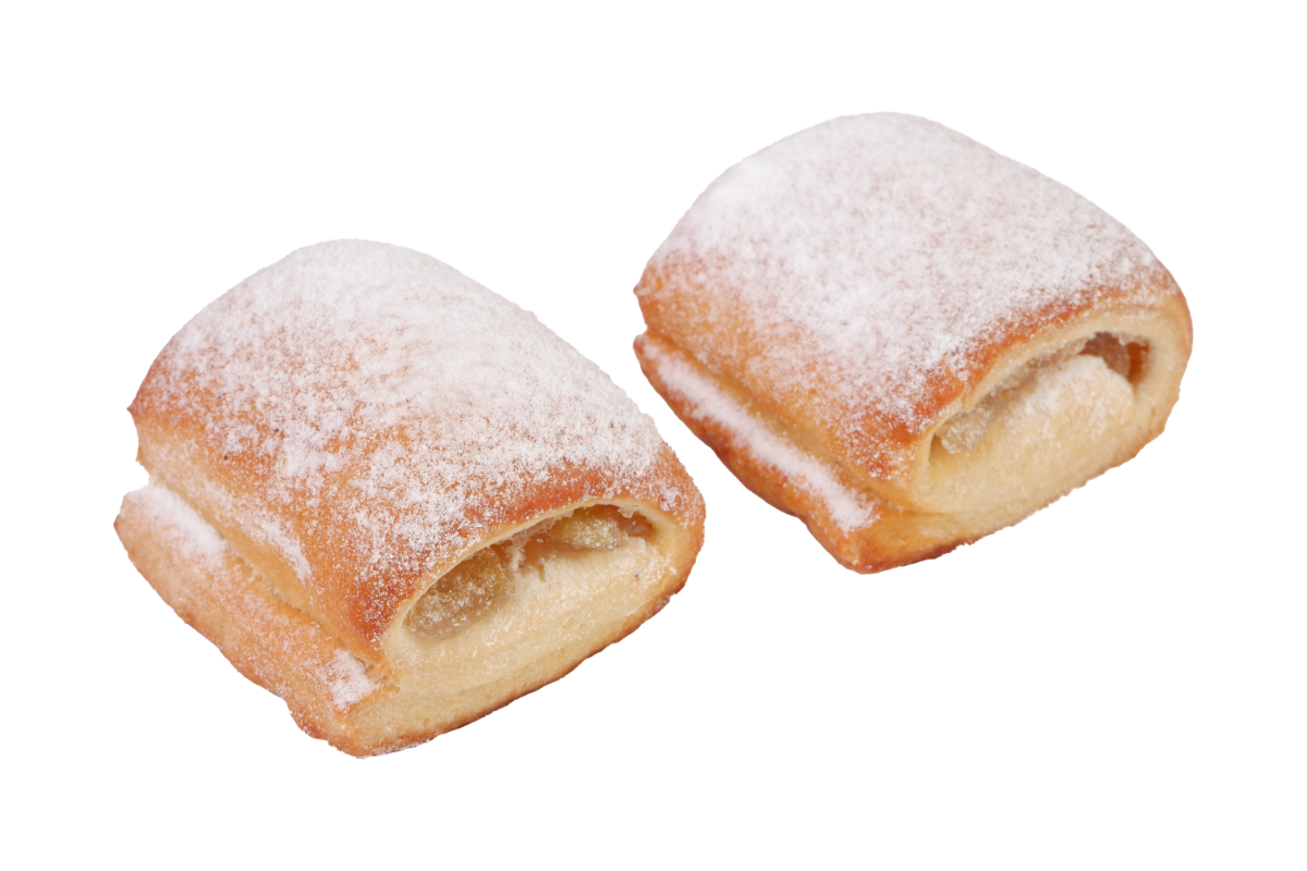 Сдобное яблоко-изюм